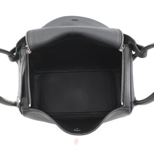 将图像加载到图库查看器中,HERMES Lindy Black Taurillon Clemence Size 30