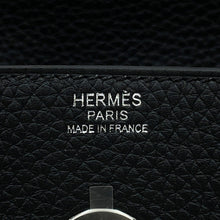 将图像加载到图库查看器中,HERMES Lindy Black Taurillon Clemence Size 30