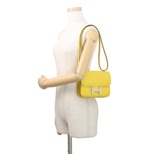 将图像加载到图库查看器中,HERMES Constance3 Miroir Jaune de Naples Epsom Size Mini