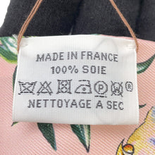 Load image into Gallery viewer, HERMES Twilly Equator Rose Nakul / Green / Gray Silk100%