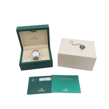 将图像加载到图库查看器中,ROLEX Oyster Perpetual W39mm Stainless Steel White Dial114300