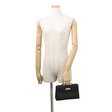 将图像加载到图库查看器中,HERMES PochetteKelly Black Swift Leather