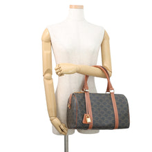 Load image into Gallery viewer, CELINE 2WAY Travel Bag Triomphe Tan190372CAS.04LU PVC Calf Leather