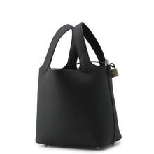 Load image into Gallery viewer, HERMES Picotin Lock Black Taurillon Clemence Size PM