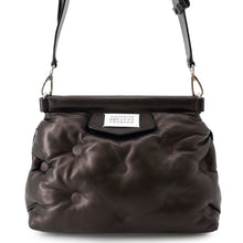Load image into Gallery viewer, Margiela Glam Slam Classic 2-Way Shoulder Bag BlackSB1WG0028 Quilted Nappa Leather Size Small