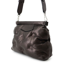 Load image into Gallery viewer, Margiela Glam Slam Classic 2-Way Shoulder Bag BlackSB1WG0028 Quilted Nappa Leather Size Small