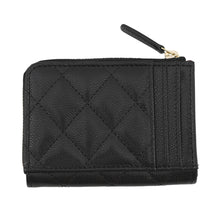 Load image into Gallery viewer, CHANEL Matelasse Zip Card Case Fragment BlackAP4893 Soft Caviar Leather