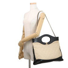 Load image into Gallery viewer, CHANEL CHANEL 31 Shopping Bag Beige/BlackA57977 Calf Leather Size Large