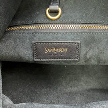 将图像加载到图库查看器中,SAINT LAURENT PARIS Y Hobo Tote Bag Black833160 Leather Size Large