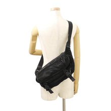 Load image into Gallery viewer, SAINT LAURENT PARIS Cross Body Bag Black758250 SilkTec Canvas