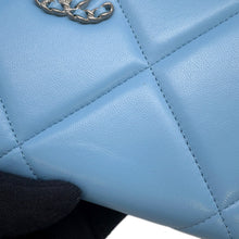 Load image into Gallery viewer, CHANEL CHANEL19 Zip Around Chozai Cloth Light BlueAP1063 Lambskin