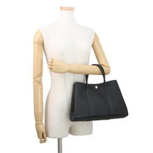 Load image into Gallery viewer, HERMES Garden Party Black Negonda Leather Size TPM