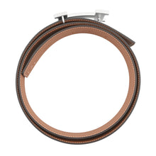 Load image into Gallery viewer, HERMES Constance HBelt Size 100 Black/Gold Box Calf Leather Togo Leather