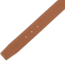 Load image into Gallery viewer, HERMES Constance HBelt Size 100 Black/Gold Box Calf Leather Togo Leather