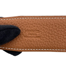 Load image into Gallery viewer, HERMES Constance HBelt Size 100 Black/Gold Box Calf Leather Togo Leather
