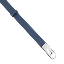 Load image into Gallery viewer, HERMES Kelly belt blue navy Epsom