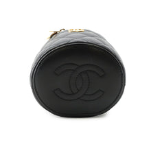 Load image into Gallery viewer, CHANEL Vanity ChainShoulder Black Lambskin