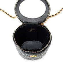 Load image into Gallery viewer, CHANEL Vanity ChainShoulder Black Lambskin