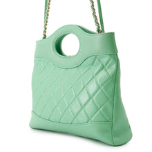 Load image into Gallery viewer, CHANEL CHANEL31 Shopping Bag Light GreenAS4133 Shiny Calf Leather Size Small