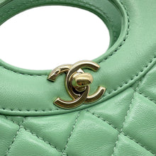 Load image into Gallery viewer, CHANEL CHANEL31 Shopping Bag Light GreenAS4133 Shiny Calf Leather Size Small