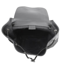 将图像加载到图库查看器中,GUCCI GG Supreme Backpack Black495568 GG Supreme Leather