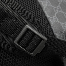 将图像加载到图库查看器中,GUCCI GG Supreme Backpack Black495568 GG Supreme Leather