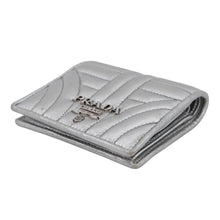 Load image into Gallery viewer, PRADA Folded wallet Silver1MV204 Leather