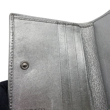 Load image into Gallery viewer, PRADA Folded wallet Silver1MV204 Leather