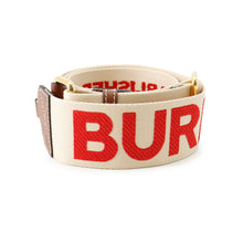 Load image into Gallery viewer, BURBERRY Logo Shoulder Strap Beige/Brown/Red8066064 Canvas