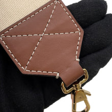 Load image into Gallery viewer, BURBERRY Logo Shoulder Strap Beige/Brown/Red8066064 Canvas