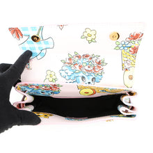 Load image into Gallery viewer, MOSCHINO Moschino Carica Animal 2-Way Handbag Pink/Multicolor Leather