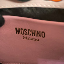 Load image into Gallery viewer, MOSCHINO Moschino Carica Animal 2-Way Handbag Pink/Multicolor Leather