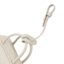 将图像加载到图库查看器中,MIUMIU Embossed Logo Bag Charm Ivory5NR036 Leather
