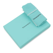 Load image into Gallery viewer, TIFFANY&Co. Logo Card Case Gray Leather