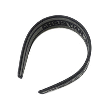 Load image into Gallery viewer, Dior Leopard Logo Headband Black/Gray Canvas