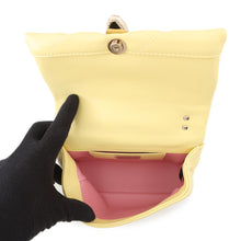 Load image into Gallery viewer, BVLGARI Serpenti Cabochon Shoulder Bag Yellow291086 Calf Leather Size Mini