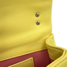 Load image into Gallery viewer, BVLGARI Serpenti Cabochon Shoulder Bag Yellow291086 Calf Leather Size Mini