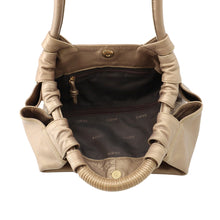 将图像加载到图库查看器中,LOEWE Nappa Aire Anagram Gold Leather