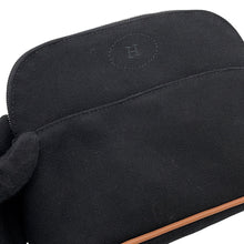 Load image into Gallery viewer, HERMES BolidePouch Black Canvas Size PM