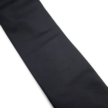 Load image into Gallery viewer, PRADA Triangle Logo Tie Black 100% recycled Polyamide