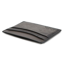 将图像加载到图库查看器中,Berluti Calligraphy Card Case Gray Leather
