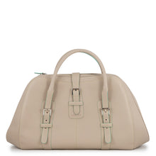 将图像加载到图库查看器中,LOEWE Senda Travel Bag Beige Leather