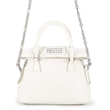 Load image into Gallery viewer, Maison Margiela Maison Margiela 5AC 2WAY Handbag WhiteS56WG0081P0396T1003 Leather Nylon Size micro
