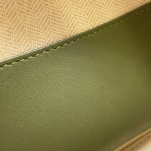 将图像加载到图库查看器中,LOEWE Luna Anagram One Shoulder Bag KhakiA923PL9X01 Jacquard Leather