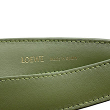 将图像加载到图库查看器中,LOEWE Luna Anagram One Shoulder Bag KhakiA923PL9X01 Jacquard Leather