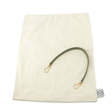 将图像加载到图库查看器中,LOEWE Luna Anagram One Shoulder Bag KhakiA923PL9X01 Jacquard Leather