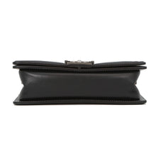 Load image into Gallery viewer, CHANEL Boy Chanel ChainShoulder Bag Black/SilverA67086 Leather Size 25