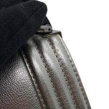 Load image into Gallery viewer, CHANEL Boy Chanel ChainShoulder Bag Black/SilverA67086 Leather Size 25