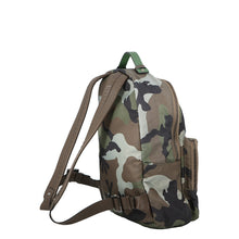 Load image into Gallery viewer, Valentino Garavani Rock Studded Camouflage Backpack Khaki Nylon