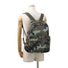Load image into Gallery viewer, Valentino Garavani Rock Studded Camouflage Backpack Khaki Nylon